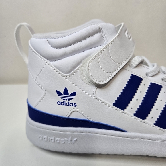Adidas Kids FORUM MID 360 C White/Royal Blue GW2582 - Picture 11 of 13